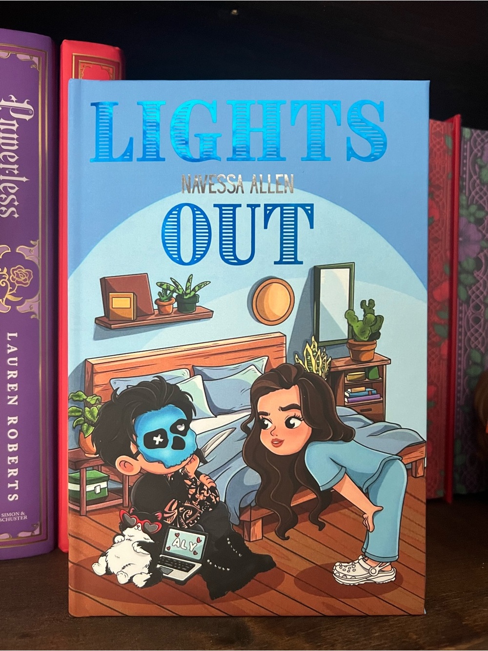 Lights out hardcover book rebind